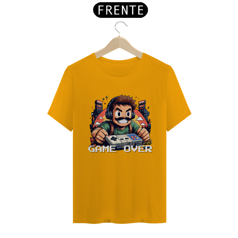 Camiseta Clássica - Game Over