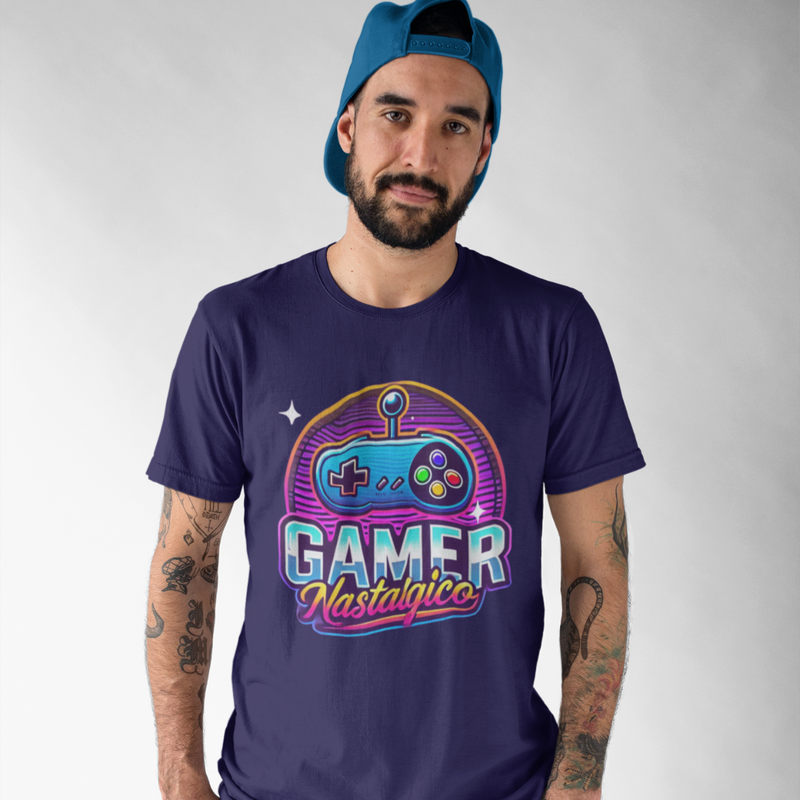Camiseta Clássica - Gamer Nostálgico